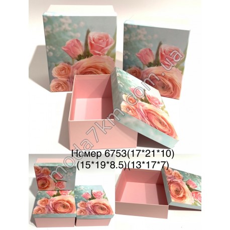 Подарункова коробка No6753