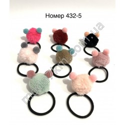 Гумка для волоссяNo432-5