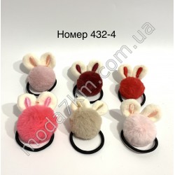 Гумка для волосся No432-4